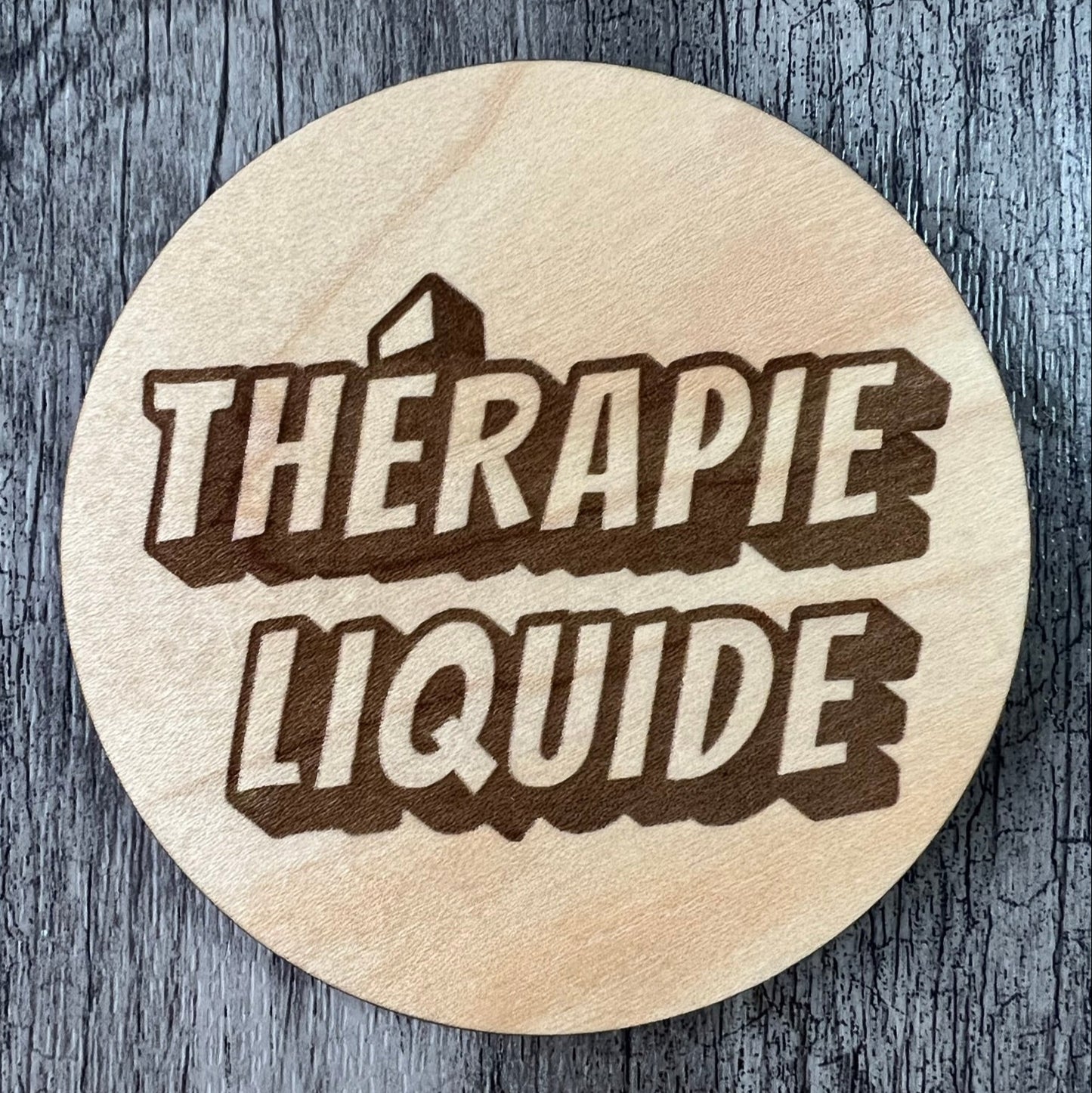 Un Sous-verres "Thérapie Liquide"