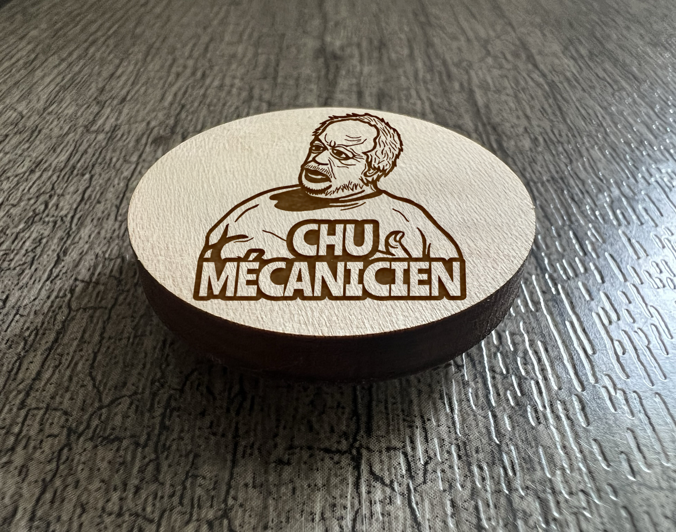 Un Aimant "Chu mécanicien"