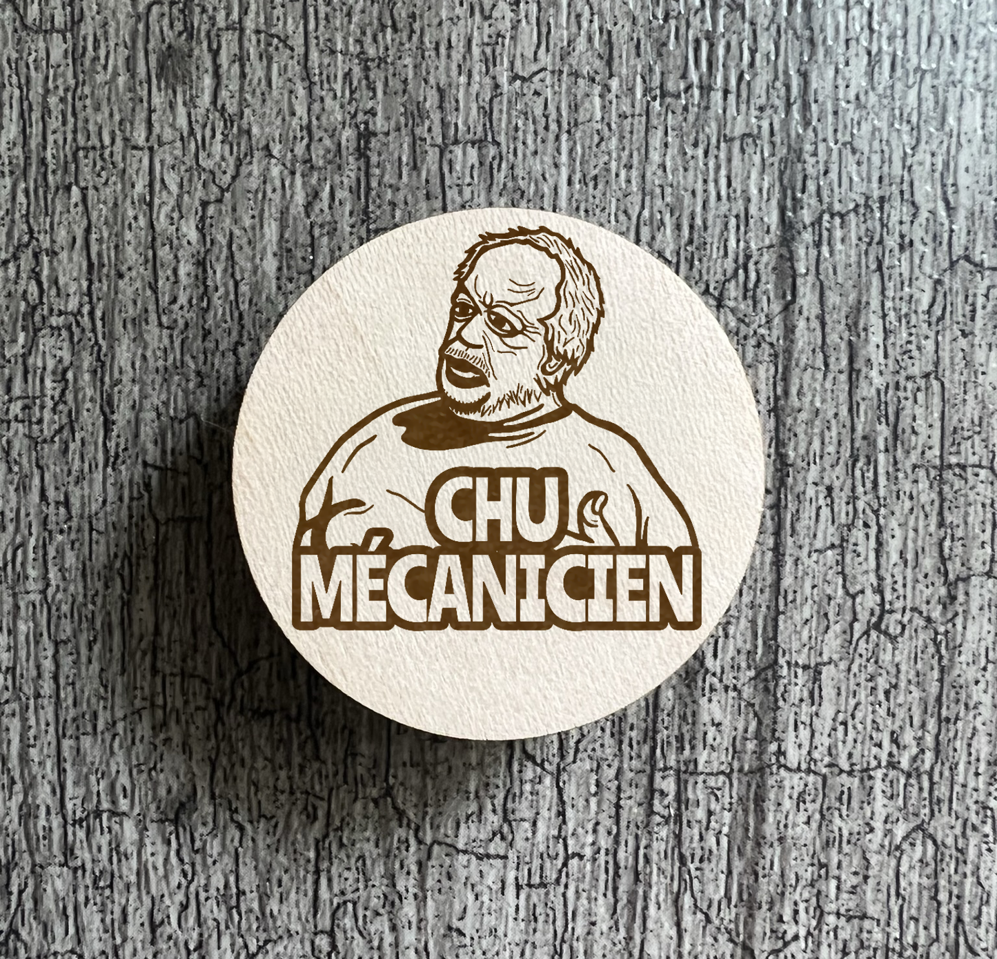 Un Aimant "Chu mécanicien"