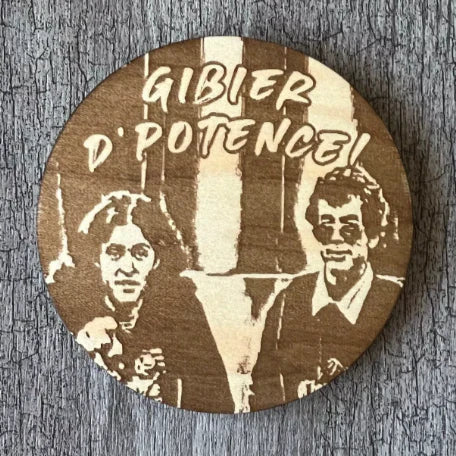 Sous-verres "Gibier de Potence"