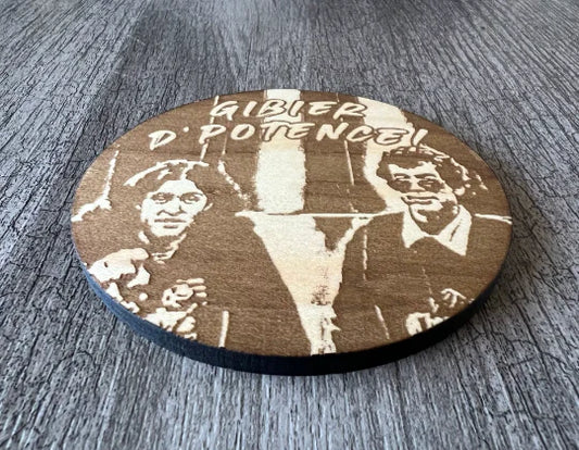 Sous-verres "Gibier de Potence"