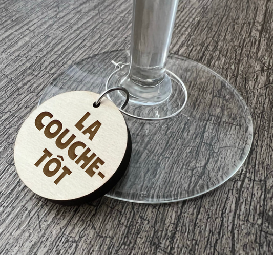 Un identificateur à coupe de vin "La Couche-Tôt"