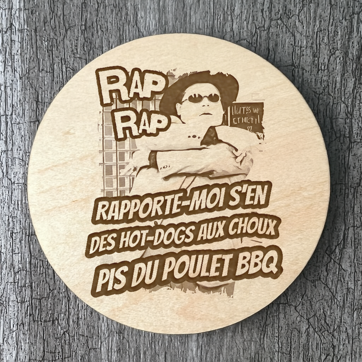 Un Sous-verres -Jean-Loup Duval "Le rap des Aliment"