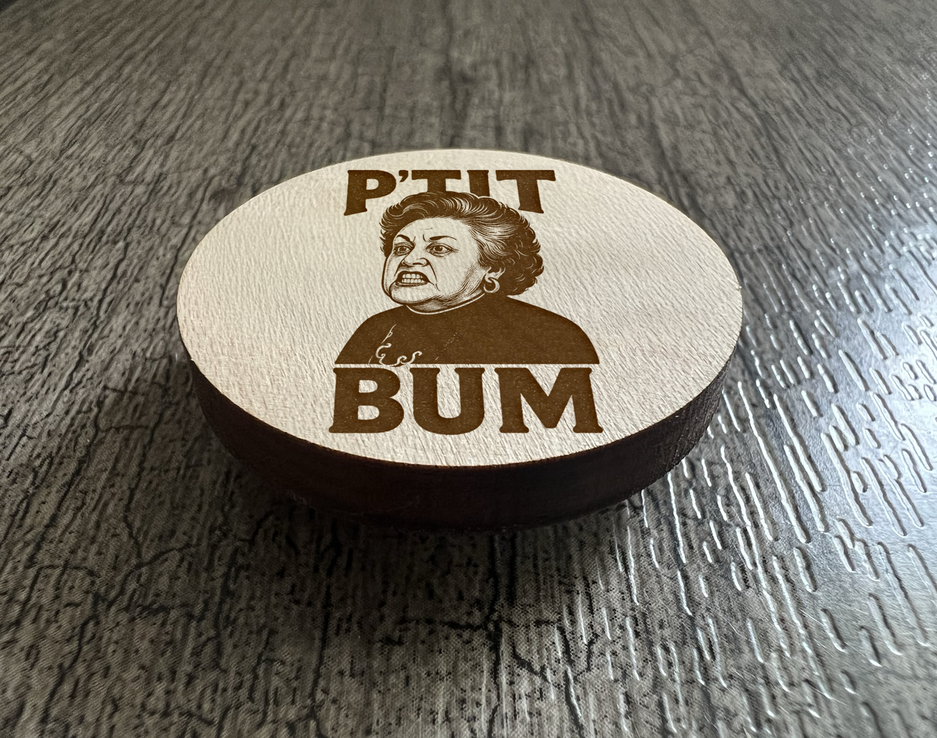 Un Aimant "P'tit Bum"