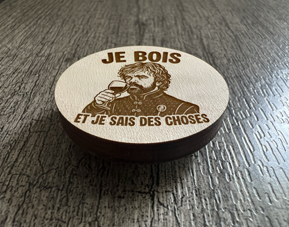 Un Aimant "Je bois et je sais des choses"