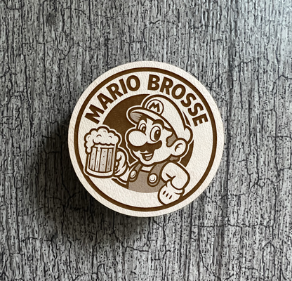 Un Aimant "Mario Brosse"