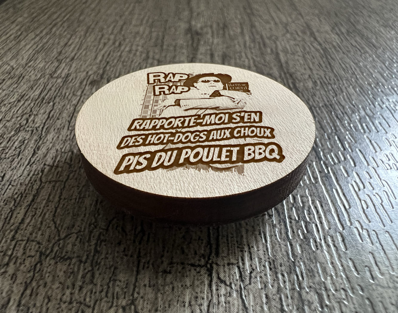 Un Aimant "Le rap des aliments"