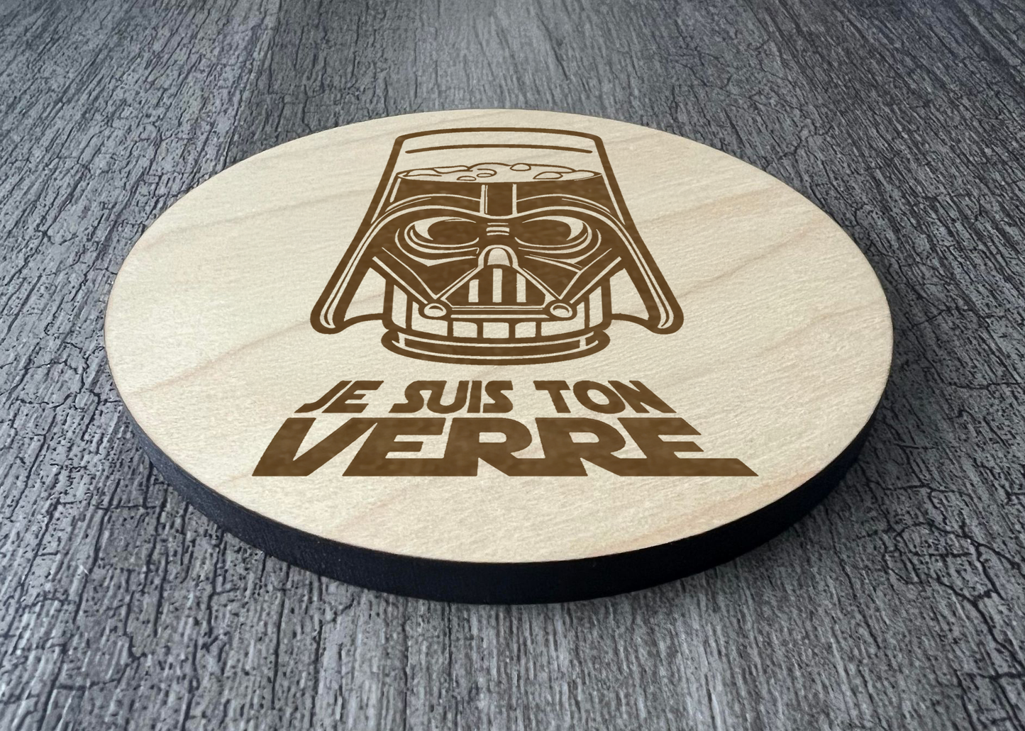 Un Sous-verres "Je suis ton verre"